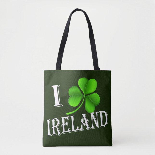 Bolsa Tote I Shamrock Ireland wt stcnt (Frente)