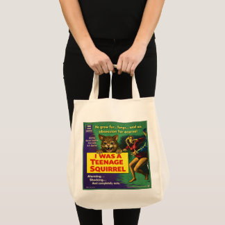 Bolsa Tote I was a teenage squirrel