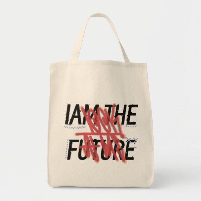 Bolsa Tote Iam the future tote bag (Frente)