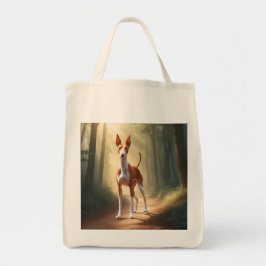 Bolsa Tote Ibizan Hound Elegant Grocery Tote Bag