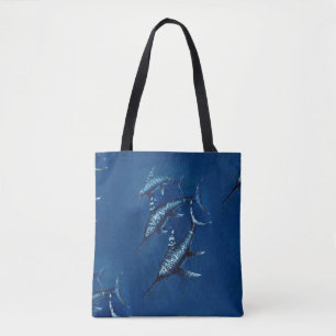 Bolsa Tote Ichthyosaur Eurinossauro por toda a Impressão Bols