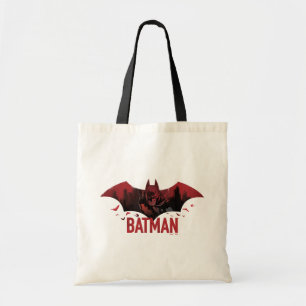 Bolsa Tote Ícone Batman Carmesim Gotham