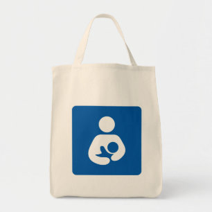 Bolsa Tote Ícone de Amamentação / Aleitamento Materno