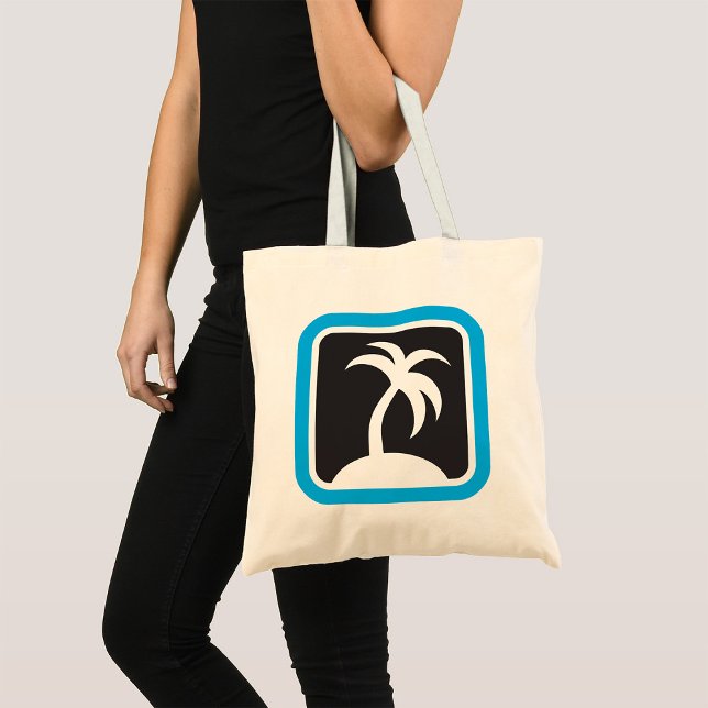 Bolsa Tote Ícone Palm Tree (Criador carregado)