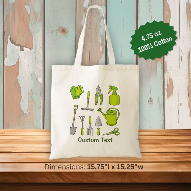 Bolsa Tote Ícones de jardinagem (Criador carregado)