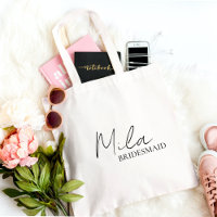 Ideias de presentes personalizadas da Bridesmaid