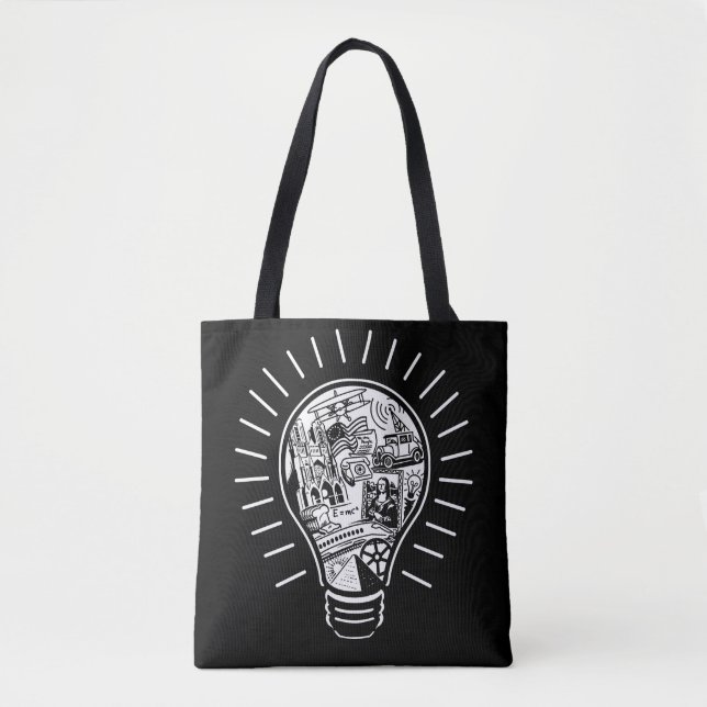 Bolsa Tote Ideias do excelente (Frente)