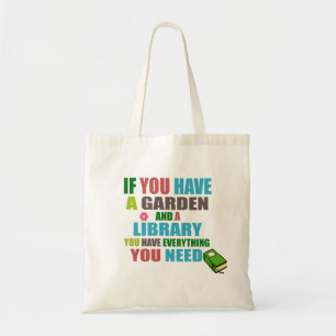Bolsa Tote If you have a garden library you have everything