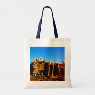 Bolsa Tote Igloo de terra ártico esquimó vestido de peles vin