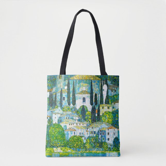 Bolsa Tote Igreja de Cassone Gustav Klimt (Frente)