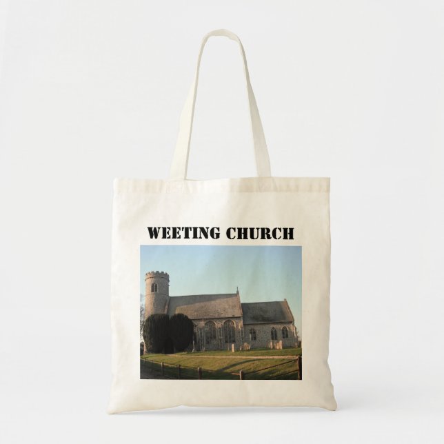 Bolsa Tote Igreja do Weeting da Handbag Weeting Norfolk Ingla (Frente)