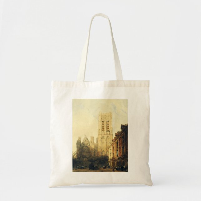 Bolsa Tote Igreja Saint-Jacques em Dieppe (Frente)
