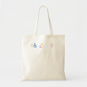 Bolsa Tote Igualdade não prejudica os LGBT Orgulho gay Hum