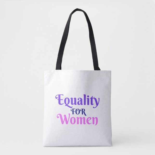 Bolsa Tote Igualdade para Mulheres (Frente)