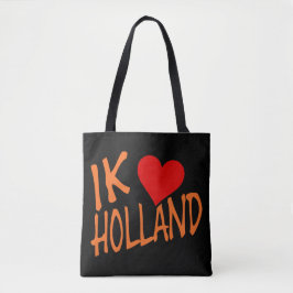 Bolsa Tote Ik Heart Holland ou no stcnt