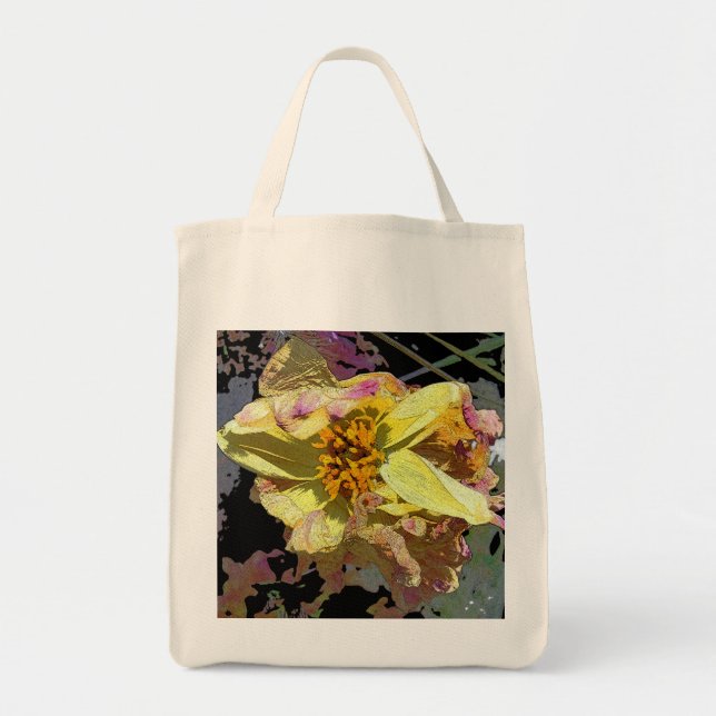 Bolsa Tote "il passaggio di fiori" (Frente)