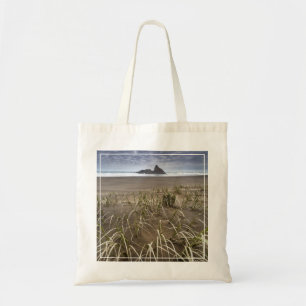 Bolsa Tote Ilha da praia Panatahi de Karekare, costa oeste