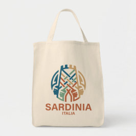 Bolsa Tote Ilha da Sardenha Itália