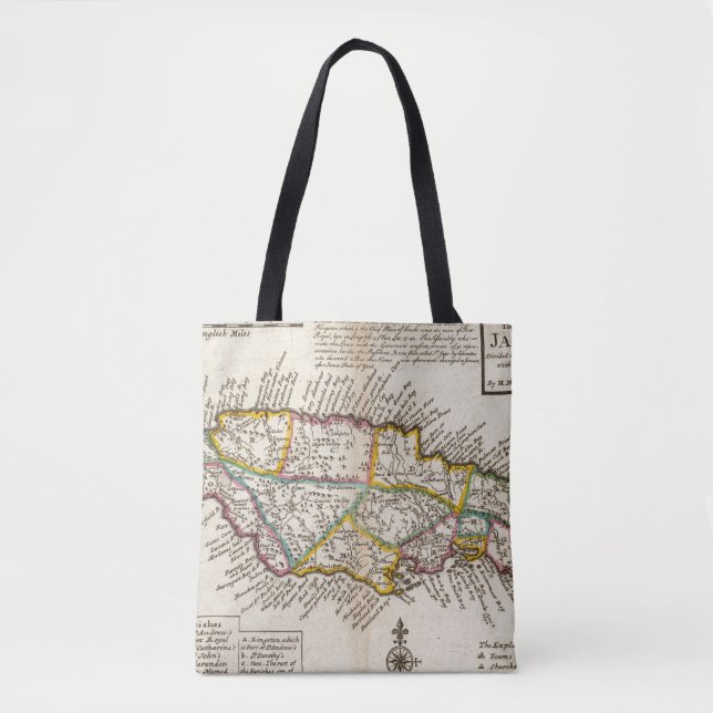 Bolsa Tote Ilha de Jamaica (Frente)