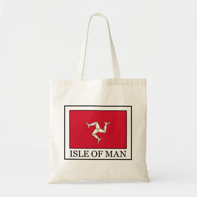 Bolsa Tote Ilha de Man (Frente)