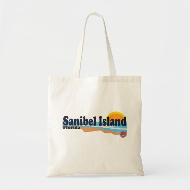 Bolsa Tote Ilha de Sanibel (Frente)