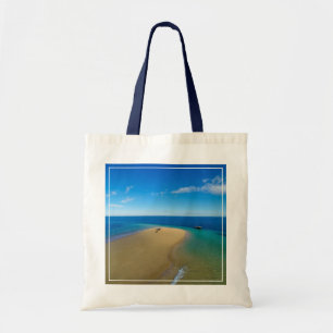 Bolsa Tote Ilha do Ibo do bar e do Dhow de areia,