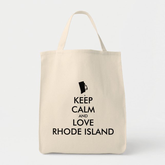 Bolsa Tote ILHA DO LOVE RHODE E CALMA DE MANUTENÇÃO personali (Frente)