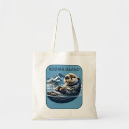 Bolsa Tote Ilha Kodiak Sea Otter Alaska