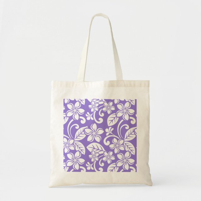 BOLSA TOTE ILHA PLUMÉRIA (LAVANDA) (Frente)