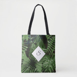 Bolsa Tote Ilha Tropical Deixa Monograma com suas Iniciais