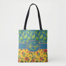 Bolsa Tote Ilha Tropical Personalizada