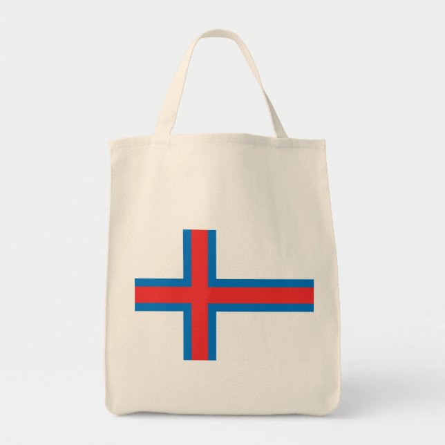 Bolsa Tote ilhas Faroe (Frente)