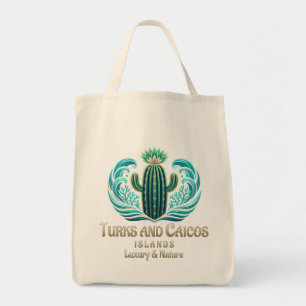Bolsa Tote Ilhas Turcas e Caicos
