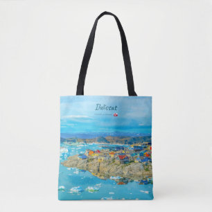 Bolsa Tote Ilulissat, Groenlândia - Cidade dos Icebergs