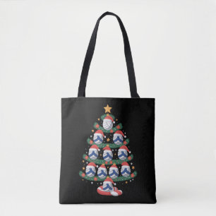 Bolsa Tote Iluminar Jogador de Volei Árvore de Natal Esportes