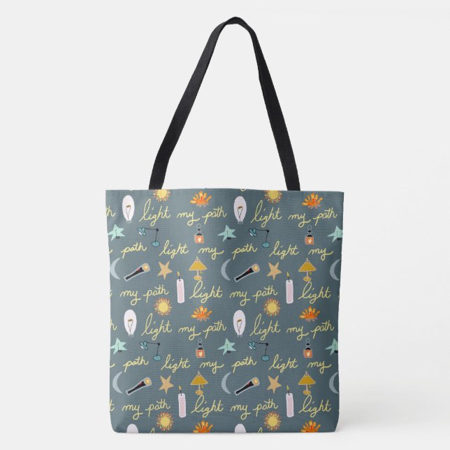 Bolsa Tote Ilumine Meu Caminho (Frente)