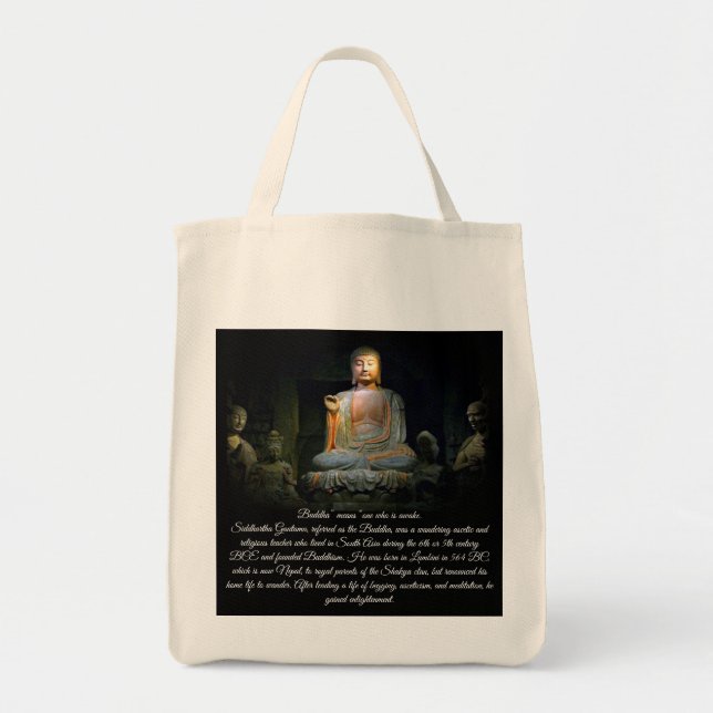 Bolsa Tote Iluminismo Buda (Frente)