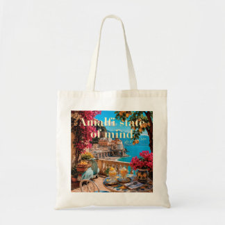 Bolsa Tote Ilustração Amalfi State Of Mind La Dolce Vita