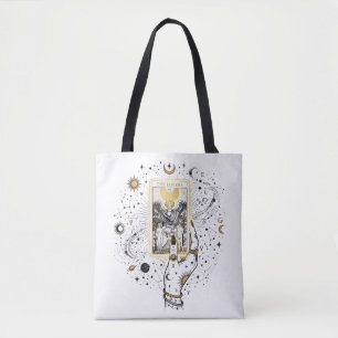 Bolsa Tote Ilustração da Carta de Tarot dos Amantes Arte Cele