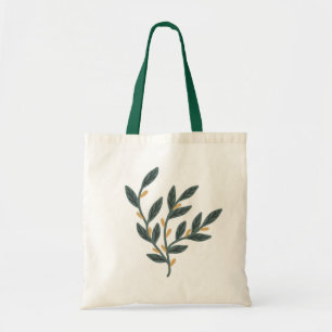 Bolsa Tote Ilustração da planta folha