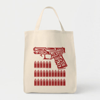 Bolsa Tote Ilustração de Arma Tribal