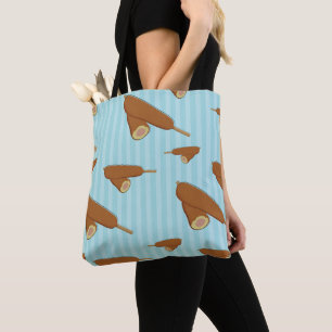 Bolsa Tote Ilustração de Cachorro de Milho