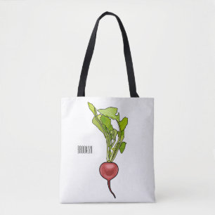 Bolsa Tote Ilustração de desenho animado
