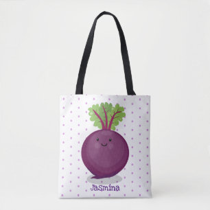 Bolsa Tote Ilustração de desenho animado da cozinha da raíz d