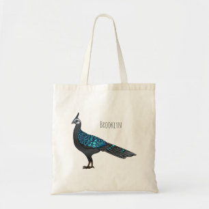 Bolsa Tote Ilustração de desenho animado de pheasant pheasant