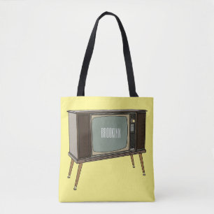 Bolsa Tote Ilustração de desenho animado de televisão