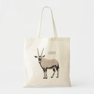 Bolsa Tote Ilustração de desenho animado Oryx