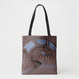 Bolsa Tote Ilustração de Estação de Metrô NY Prefeitura Aband
