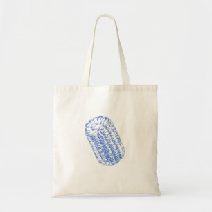 Bolsa Tote Ilustração de Milho Doce - Arte de Veggie Fresca F