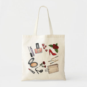 Bolsa Tote Ilustração de moda
